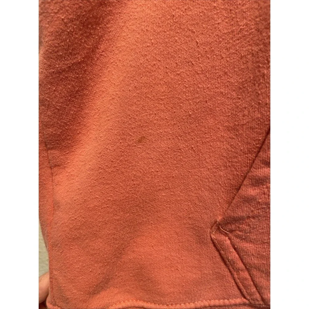 The North Face Box Logo Hoodie Mens Medium Salmon Colorway